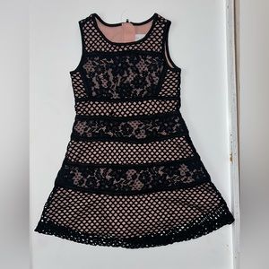 Girls Children’s Place sleeveless lace woven dress